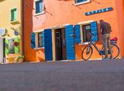 Caorle, tipiche case del centro storico