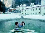 Una parte esterna delle Terme di Bormio