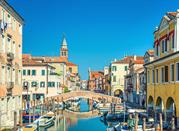 Chioggia, il canale di Vena con il caratteristico ponte