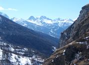 Vista della Valle di Susa dalla diga