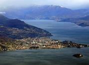 Verbania dalla cima del Mottarone