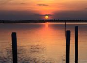 Tramonto sulla laguna di Bibione