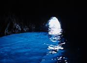 Interno della grotta azzurra