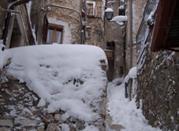 Scorcio del Borgo Antico durante la stagione invernale