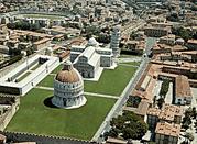 Sein Platz auf der Piazza dei Miracoli