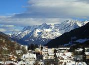 Impianti di risalita ad Aprica in una splendida giornata di sole