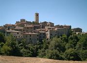San Casciano dei Bagni, scorcio del borgo medievale