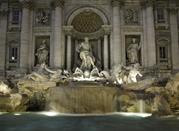 Trevi Fountain by night