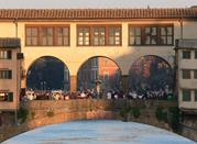 The arches of the Ponte Vecchio