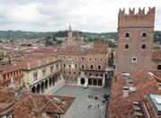 Aerial view of the Verona Arena