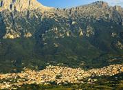 Vista dall'alto di Nuoro