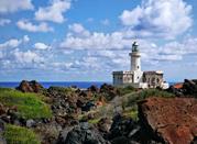 Vista sul faro di Pantelleria