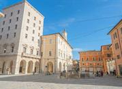 Rieti, centro storico, moderna architettura italiana degli anni trenta