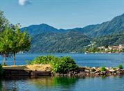 Omegna sul Lago d'Orta, vista sul lago