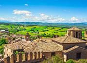 Vista sulla campagna di Pesaro Urbino 
