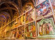 San Gimignano, affresco nella collegiata di Santa Maria Assunta