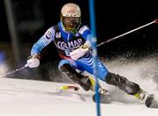 Sebastiano Gastaldi durante l'Audi Fis Alpine Skiing