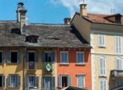 Abitazioni a Domodossola con i tipici tetti in losa