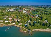 Vista aerea di Castelnuovo del Garda