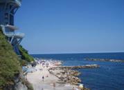 Spiaggia del Passetto Ascensore a mare
