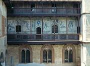 Casa Cavassa - Loggiato con affreschi Fatiche di Ercole