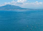 Vico Equense, Campania, vista sul Vesuvio