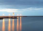 Marina di Ravenna, Riviera Romagnola, foce del Rubicone
