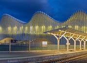 Emilia Romagna, Reggio Emilia, stazione realizzata da Santiago Calavatra