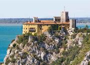 Duino Aurisna, castello di Duino affacciato sul golfo di Trieste