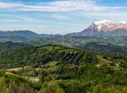 I Monti sibillini visti da Smerillo