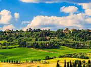 Panorama della campagna di Pienza