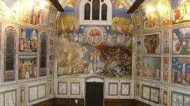 L'interno dipinto della Cappella degli Scrovegni