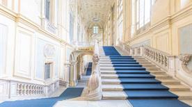 Torino, interni di Palazzo Madama, scala barocca