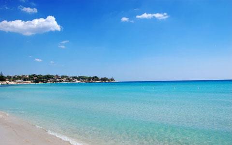 La spiaggia delle Fontane Bianche