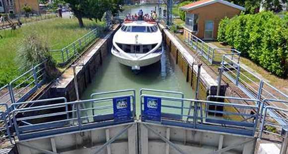 Conche di navigazione sul Brenta