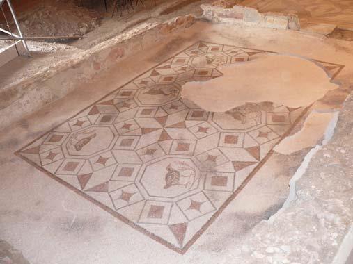 Mosaici Domus Romana - Cupola parcheggio
