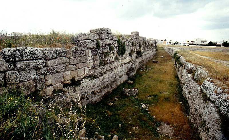 Mura Messapiche resti