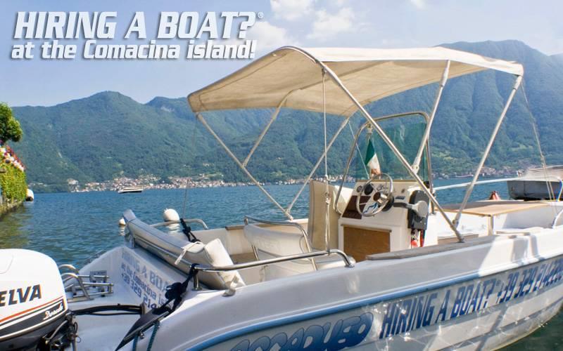 Accadueo S.r.l. - HIRING A BOAT? At the Comacina Island!