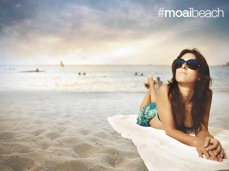 Moai Beach