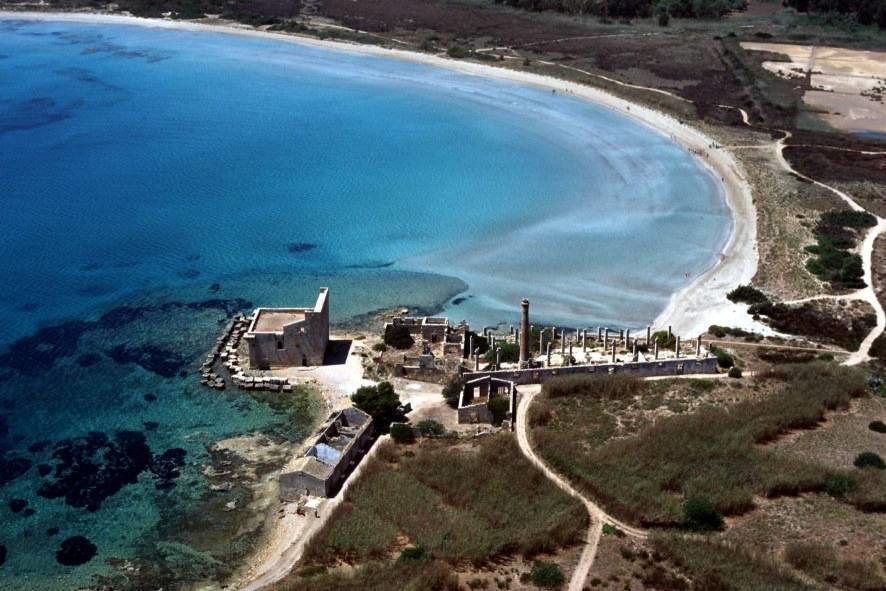 Spiaggia della Tonnara nell'Oasi di Vendicari