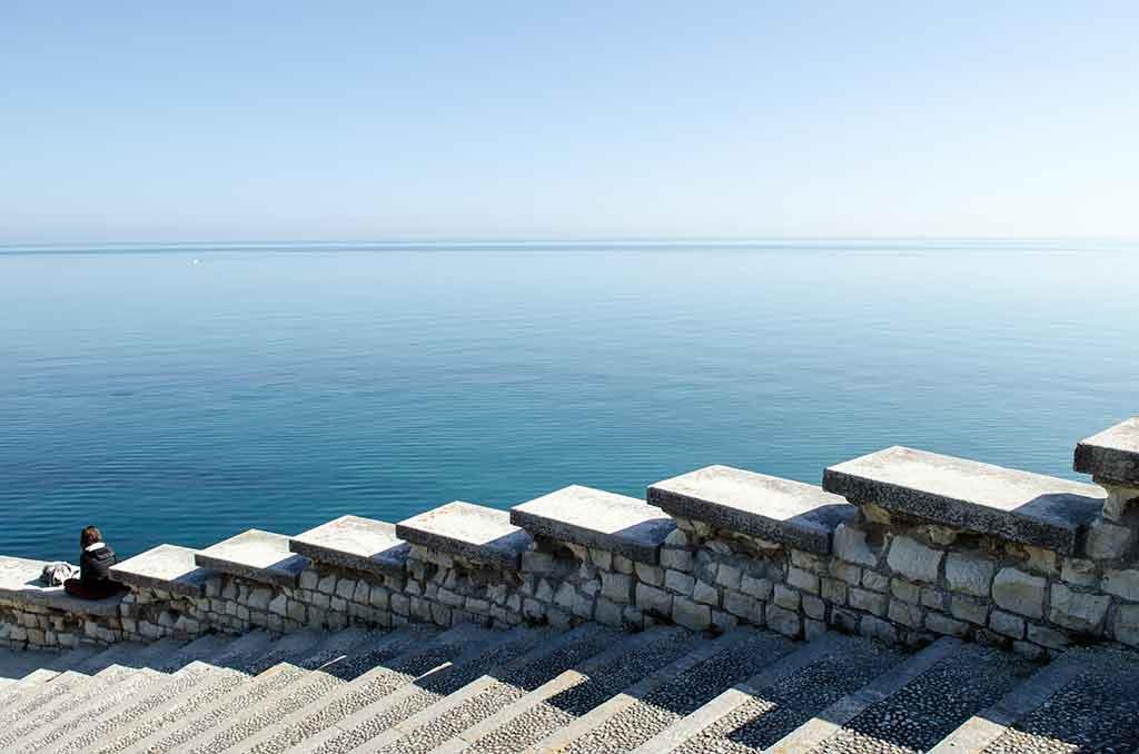 Spiaggia del Passetto Scalinata
